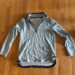 Vineyard Vines Blue Quarter-Zip Sweatshirt